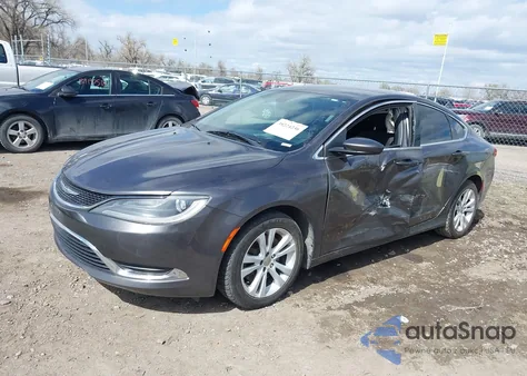 2016 Chrysler 200 Limited from USA, damaged, VIN 1C3CCCAG7GN170133